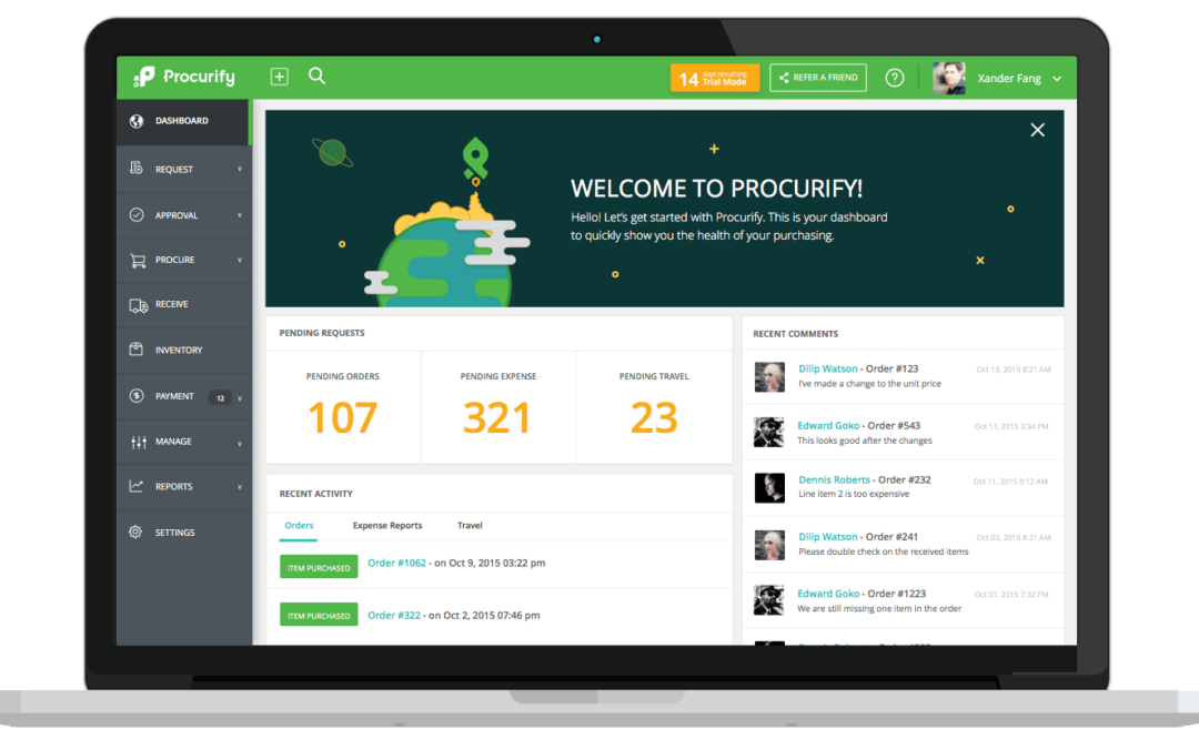 What is Procurify Spend Management solution